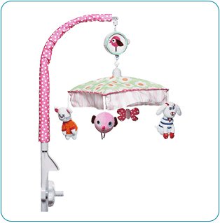 Tiny Tillia Pink Musical Mobile