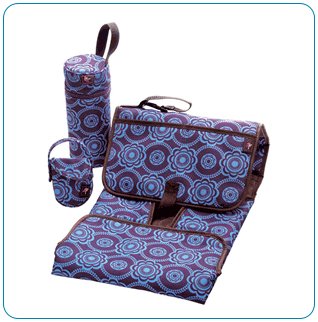 Tiny Tillia Changer On the Go - Blue Florette