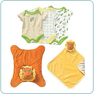 Tiny Tillia Orange Playtime Bundle (3, 6, 9 Months) - Personalizable