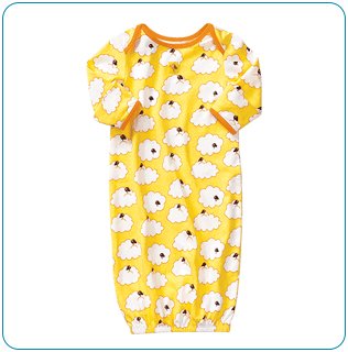 Tiny Tillia Sleeper in Yellow (6-9 months)