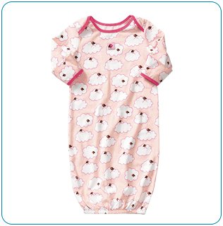 Tiny Tillia Sleeper in Pink (3-6 months)