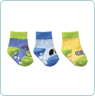 Tiny Tillia Blue Novelty Sock Set (12-24 months)