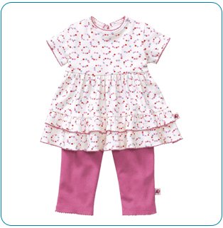 Tiny Tillia Playsuit Ruffle Top + Legging (12-18 months)