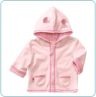 Tiny Tillia Pink Hoodie Jacket (6-9 months)