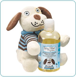 Tiny Tillia Duncan Dog Buddy + Bath Set