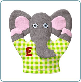 Tiny Tillia Austin Elephant Bath Mitt