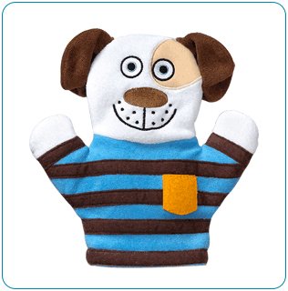 Tiny Tillia Duncan Dog Bath Mitt