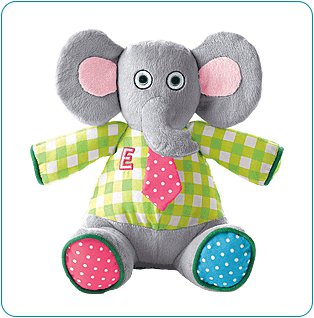 Tiny Tillia Austin Elephant Sensory Plush