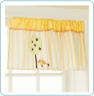 Tiny Tillia Yellow Valance