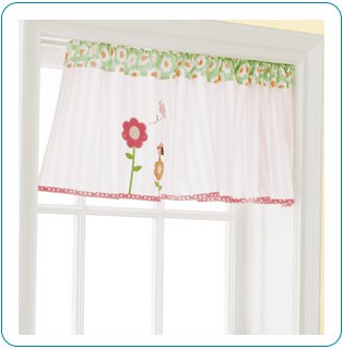 Tiny Tillia Pink Valance