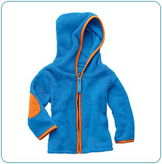 Tiny Tillia Blue Soft Fleece Jacket (18-24 months)