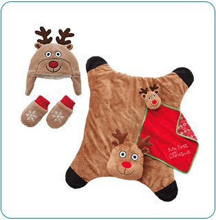 Tiny Tillia Reindeer Holiday Bundle (0-12 months)