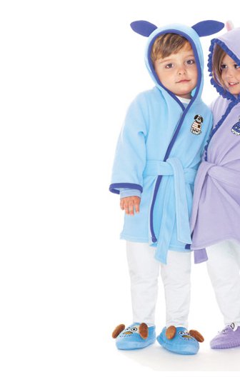 12M-2T: Tiny Tillia Dog Toddler Robe - Avon