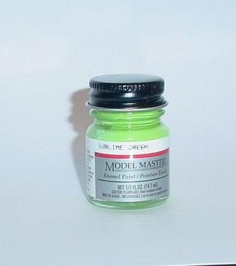 Testors 3/4 Oz Model Master Sublime Green Enamel Model Car Truck Paint