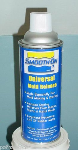 Smooth On Resin Rubber Universal Mold Release Spray for RTV Casting 12oz