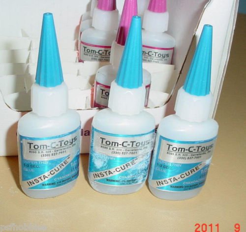 Insta Cure Super Thin CA Super Glue 1/2 oz Cyanoacrylate Adheasive Balsa Wood