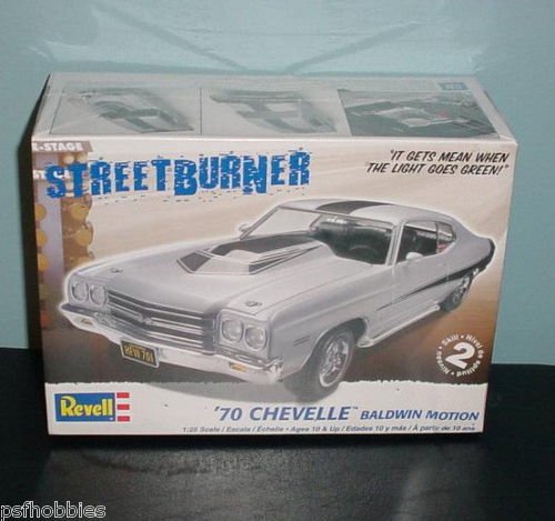 Revell 1970 Chevelle Baldwin Motion Plastic Model Car Kit 1/25 MIP FREE GIFT