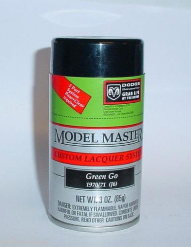 Testors Model Master Green Go Mopar Dodge Lacquer 3oz Spray Can Model Car Paint