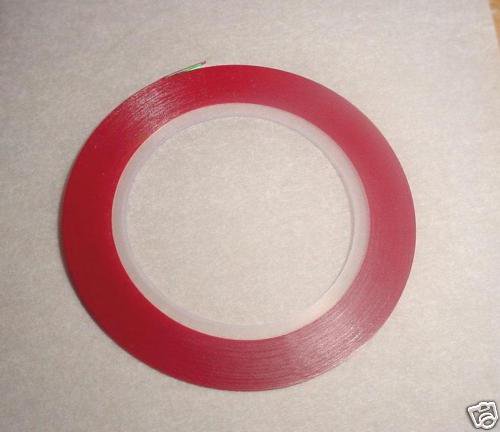1/8" Red Pinstripe Tape For Model Cars R/C Airplane Boats Trucks Flames 120"