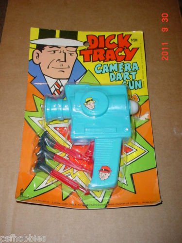Very Rare 1971 Larami Dick Tracy 8mm Camera Dart Dun Spy Secret Agent MOC