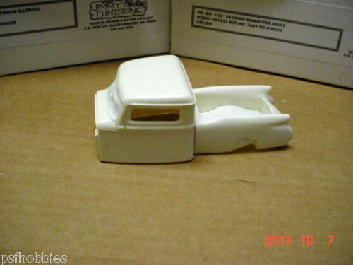 Jimmy Flintstone Resin 70 Autocar Semi Truck Rat Rod Corvette Car Body1/25