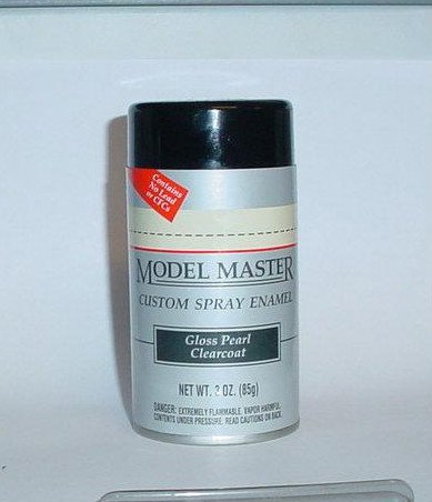 Testors Model Master Gloss Pearl Clear 3oz Spray Model Car Truck Paint Enamel