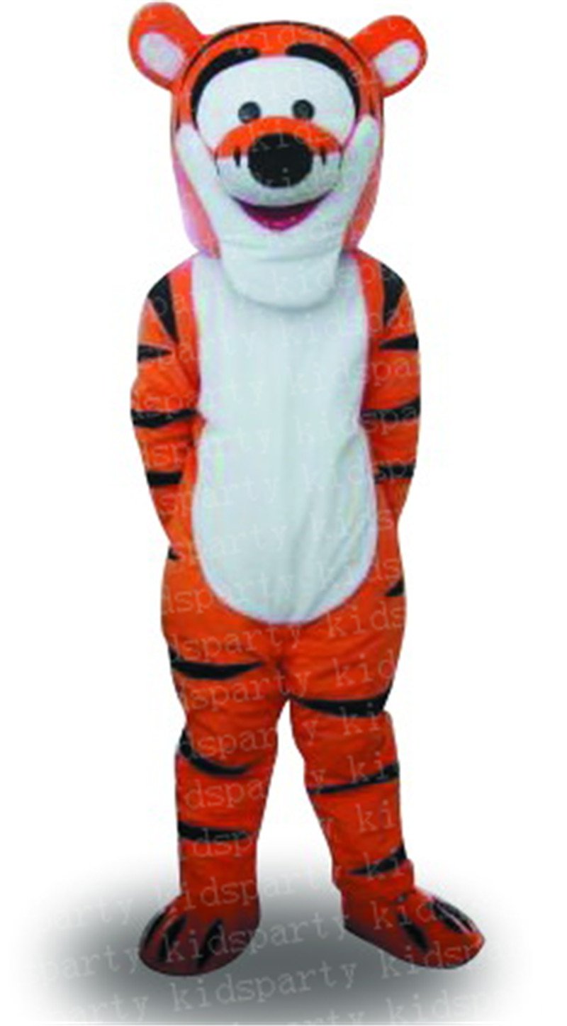 Wholesale new Tiger Mascot Costume Cartoon Mascot Costume Free Shipping