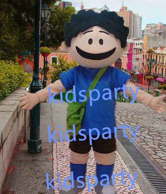 new walking disguise happy boy mascot costumes christmas Halloween costume