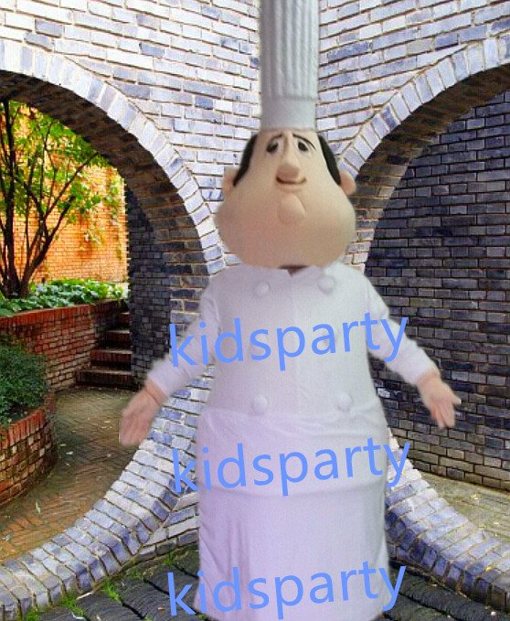 new fat chef cook man mascot costumes christmas Halloween costume