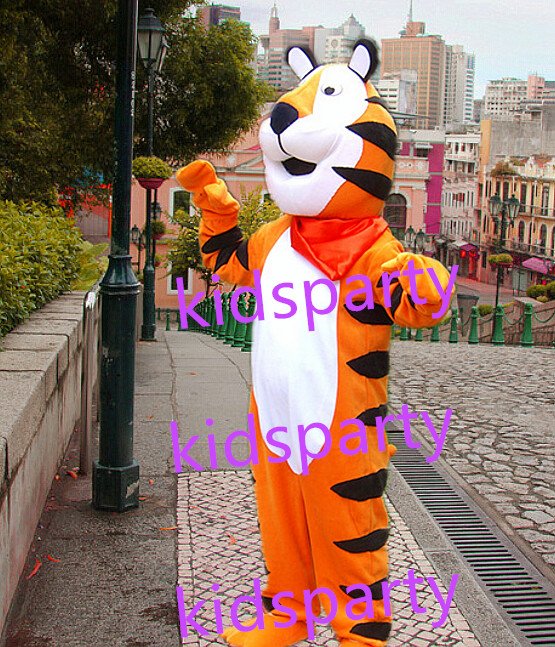 New tiger mascot costumes fursuit christmas Halloween costume