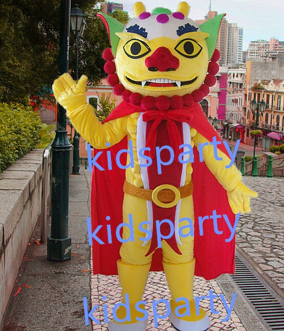 New super lion Mascot Costume Mascot Parade Quality Clowns Birthdays Fancy dress party