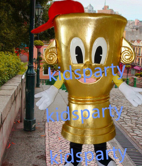 New trophy prize cup mascot costumes fursuit christmas Halloween costume