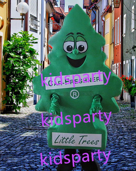 New tree Mascot Costume Mascot Parade Quality Clowns Birthdays Fancy dress party