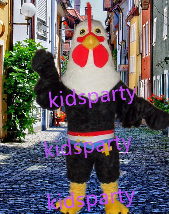 New cock Mascot Costume Mascot Parade Quality Clowns Birthdays Fancy dress party