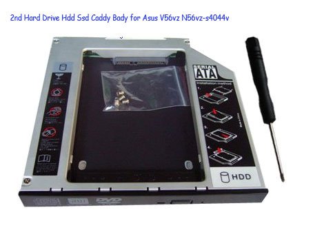 2nd Hard Drive Hdd Ssd Caddy Bady for Asus V56vz N56vz-s4044v