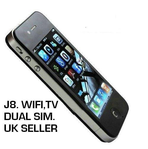 I68 4G J8 mobile quadband dual sim phone.Touch screen" WIFI" QUALITY ITEM