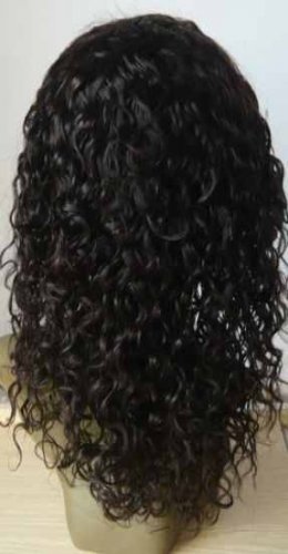 Full Lace Wig Curly 14 inches 100% Indian Remy