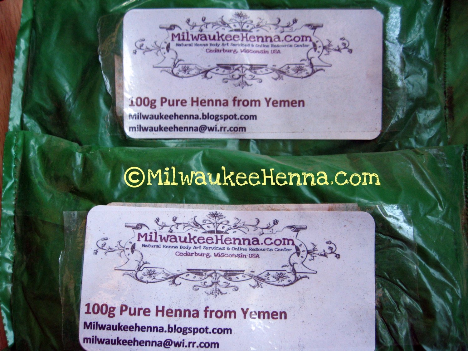 100gm Fresh Organic Henna Powder from Yemen