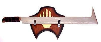 Orc Sword and Plaque