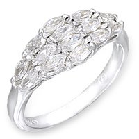 14 Stone Anniversary CZ Ring (A50204)