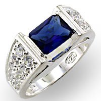 Montana Blue CZ Pave Ring (A32832)