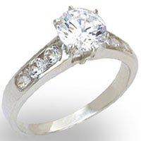 Solitaire CZ Ring (A20411)