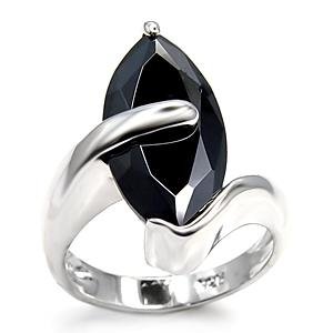 Black Marquise CZ Ring (A6X517)