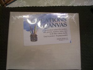 PAINTABLE CANVAS BRUSH CADDY