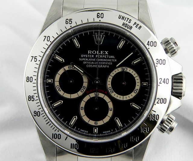 Rolex Cosmograph Daytona, Reference: 16520, Stainless Steel