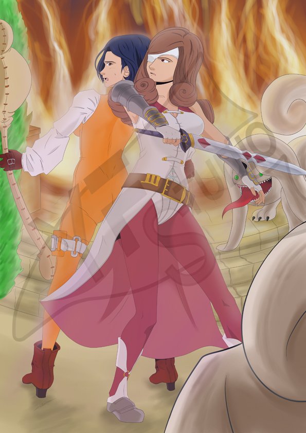 Beatrix and Garnet