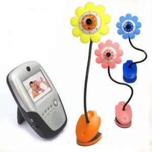 2.5 inch cordless baby monitor flower In