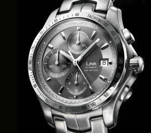Brand watches!Mens Luxury Watch men Silver Steel watch