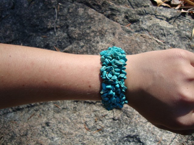 Turquoise Howlite Bracelet