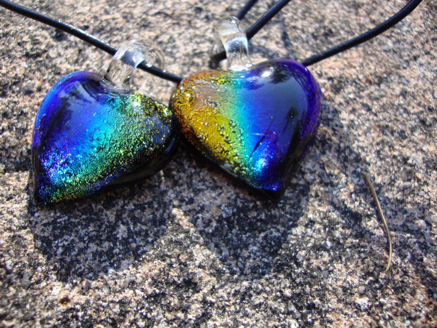 Rainbow Dichroic Glass